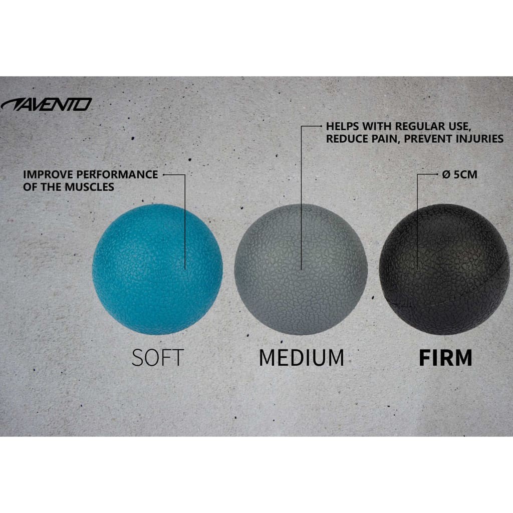 Avento Massage Balls Set of 3 Dia. 5.0 cm